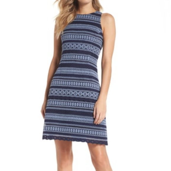 Eliza J Striped Racer Back - Picture 1 of 9